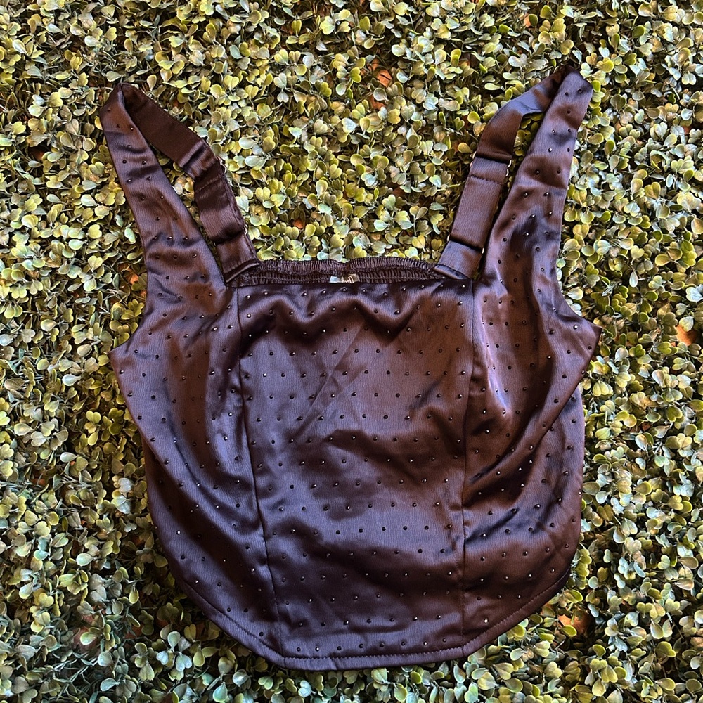 Wild Fable Black Smocked Top